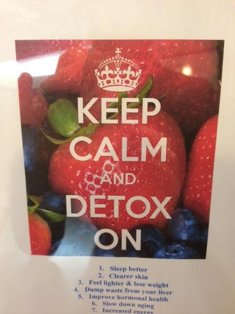 Keep Calm and Detox On