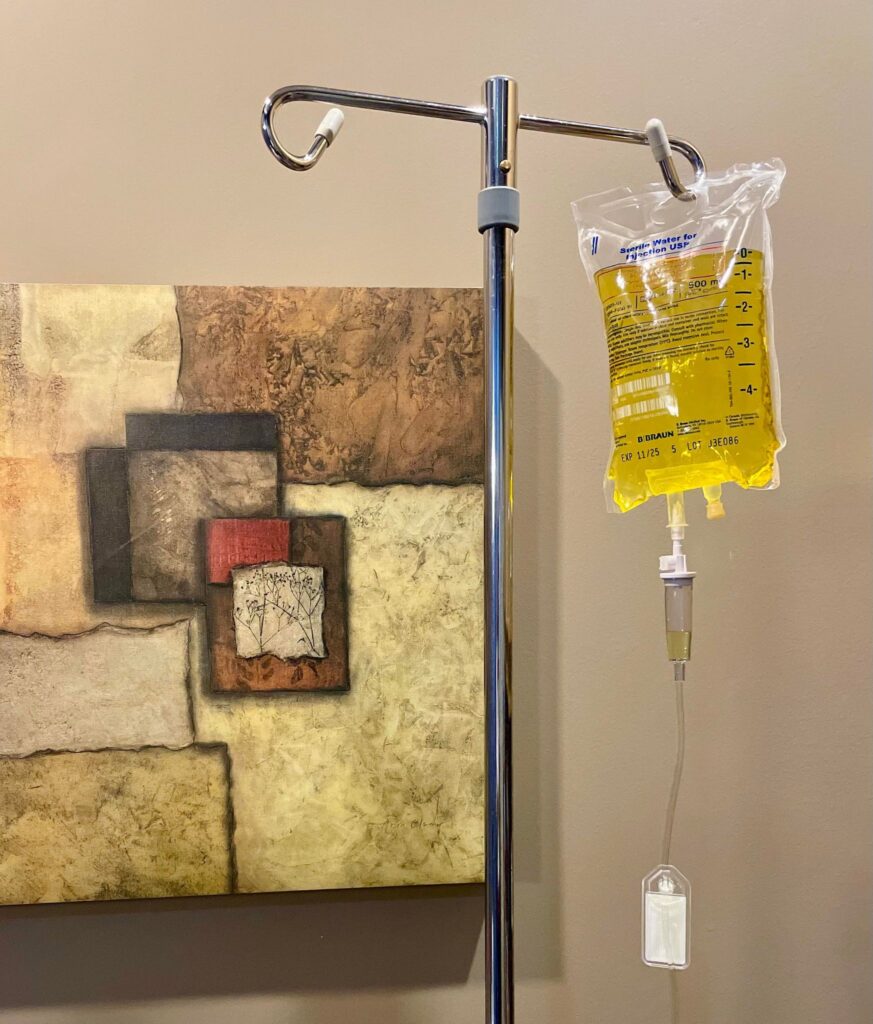 IV therapy bag